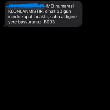 Noriyen IMEI Klonlanması Mağduriyeti Ve Çözümün Üretilmek İstenmemesi