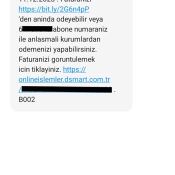 DSmart Yanlış Bilgi Vererek İradem Dışında Tekrar Abonelik Açtı.