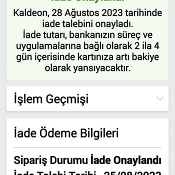 N11 İade Ettiğim Şortun Parası Çekiliyor