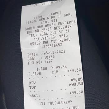 Türkiye Petrolleri Marketinde Fahiş Fiyatlar