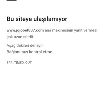 Jojobet Siteye Gir Mi Yor