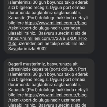 Millenicom İlgisizlik Ve Müşteri Hizmetlerine Ulaşılamaması