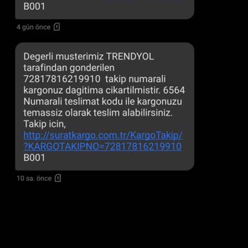 Sürat Kargo Siparişim Elime Ulaşmadı Ama Teslim Edildi Yazıyor