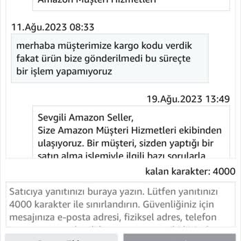Aras Kargo İademi Kaybetti. Şube Bilerek Oyalıyor