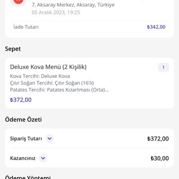 Getir Yemek Ve Gelemeyen Yalan Dolan Sipariş