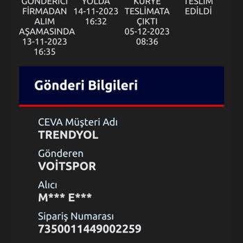 Ceva Logistics Kargom Gelmedi