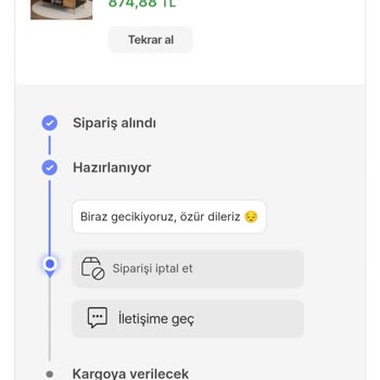 Hepsiburada Ürün Teslim Edilmedi