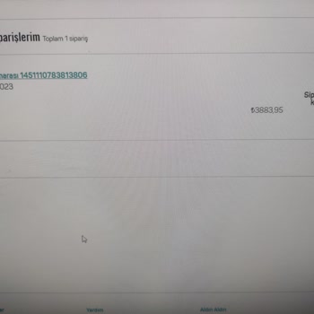 A101 Ulaşmayan / Ulaşamayan Kargo