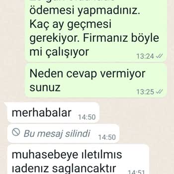 BedrinXXL Para İadesi 2.5 Aydır Gerçekleşmiyor