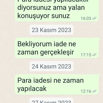 BedrinXXL Para İadesi 2.5 Aydır Gerçekleşmiyor