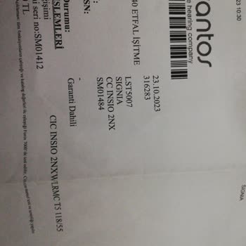 Signia İşitme Cihazı Sıfır Cihaz Arızası