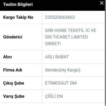 AydArt Teslimat Gecikmesi... Hala Teslim Edilmeyen Ürün