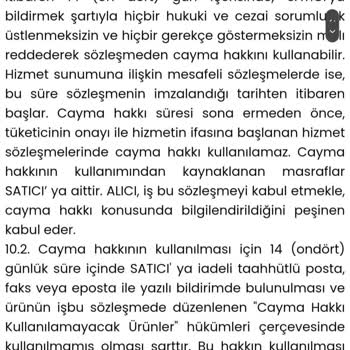 Bymodastone İade Kabul Etmeme Hukuksuzluğu