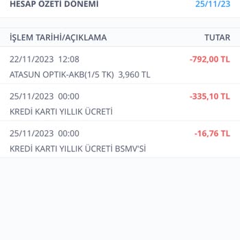 İş Bankası Platinum Kart Aidat Ücreti