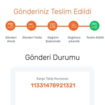 Sürat Kargo Sahte Teslim Alındı Bilgisi Girildi.