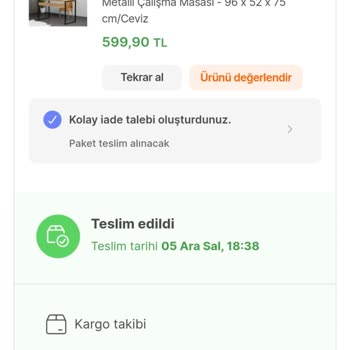 Hepsiburada Hepsi Home'un Israrla Yanlış Ürün Göndermesi