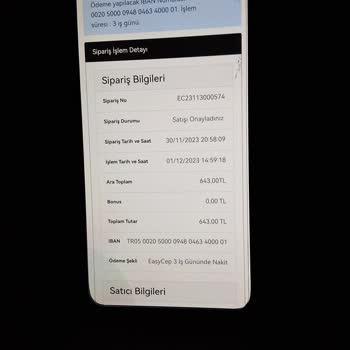 EasyCep Taahhüt Ettiği Sürede Ödememi Yapmadı