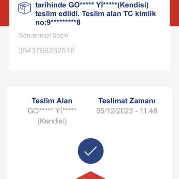 Stradivarius'tan Aldığım Ürünler Başkasına Teslim Edilmiş