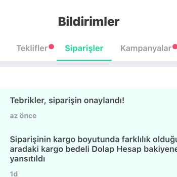 Trendyol Exspres Esnaf Noktası Kargo Desi İadesi