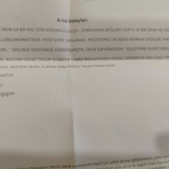 Teknosa Marshall Marka Kulaklığın Bozuk Çıkması