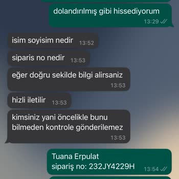 Ok Roses Asla Gelmeyen Sipariş