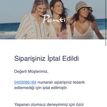 Penti Paramı Kullandı,10 Gün Ürün Yollamadı Ve Stoklarımızda Yok Dendi