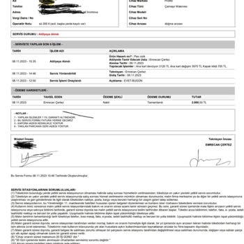 Ege Merkez Teknik Servis (İncirliova) Kendilerini Yetkili Servis Olarak Tanıtanlar