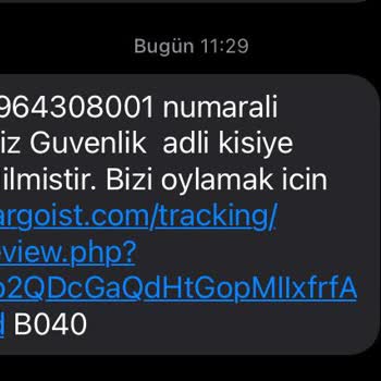 Kargoist Siparişimi Teslim Etmemiş Olmasına Rağmen Teslim Ettim Diyor