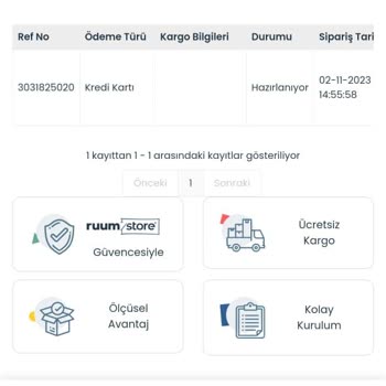 Ruumstore Eksik Ürün