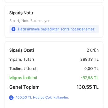 Migros Ücret İade Etmiyorlar!