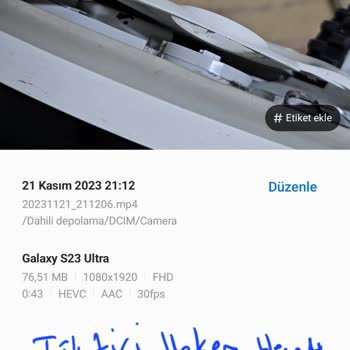 Ouno Teknik Servis Değiştik Deyip Değişmeyen Parçalar