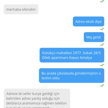 ÇiçekSepeti Teslimat Sorunu Ve