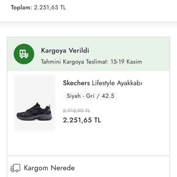 Boyner Teslim Edilemeyen Kayıp Sipariş
