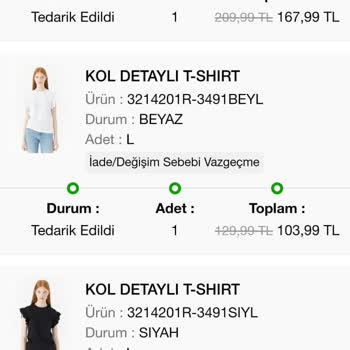 Paul Mark Eksik Ürünlü Kargo