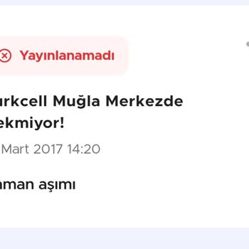 Turkcell 1 Adım İlerlememiş. Turkcell Çekmiyor!