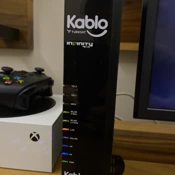 Kablo Net İnternet Yok Mavi Işık Sorunu