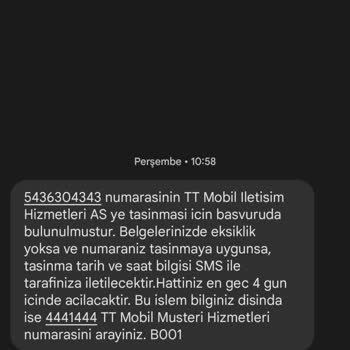 Türk Telekom Numara Taşıma Mağduriyeti