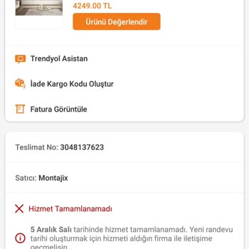 Montajix Randevu Verip Gelmediler Ve İletişim Kurmadılar!