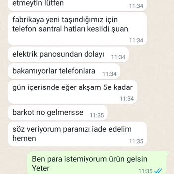 DoğPAR Traktör Satın Aldığım 65cm Lik Hidrolik Orta Kol Tarafıma Gönderilmedi