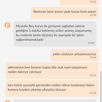 Trendyol Üzerinden Yemek Siparişi Verdim Gelmedi Para İadem Yapılmıyor
