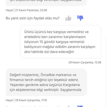 As Tüketim Malları Ticaret Hepsiburada Satıcısı Yüzünden 17 Gün Süren Kargo Saçmalığı Mağduriyeti