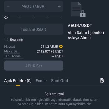 Binance Askıya Alınan Coin Sorunu!