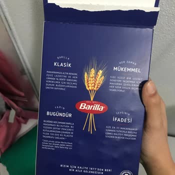 Essen Marketten Aldığım Barilla Makarnada Problem!
