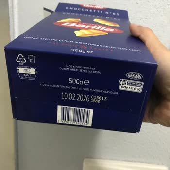 Barilla Gıda Essen Market'te Dikkatsizlik: Açılmış Makarna Paketi