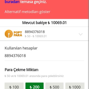 Bets10 Para Çekimi Daha Gelmedi