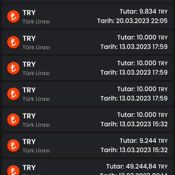 Bitay Hesabımdan Yaptığım Çekim Talebi Gerçekleşmedi