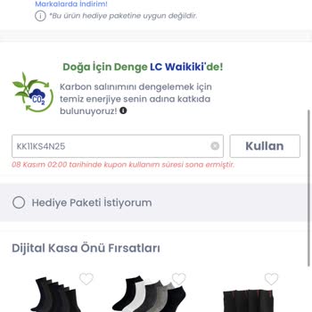 LCW İndirim Kodu Kullanılmıyor