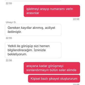 Yemeksepeti Eksik Ürün Ve Temin Edilmemesi