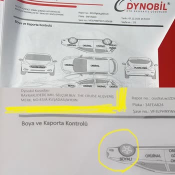 Dynobil Oto Ekspertiz Kuşadası Şubesi İş Bilmeyen Usta Sorunu
