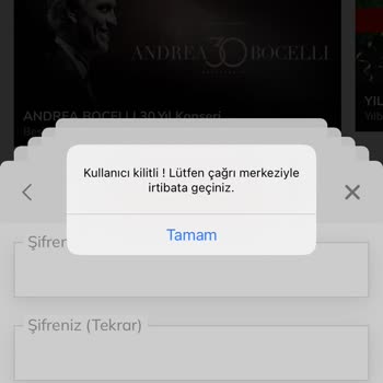 Passolig Passo Kullanıcı Kilitli Uyarısı